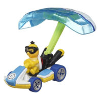 Mario Kart Hot Wheels Lakitu Standard Kart met Parafoil Glider