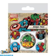 Marvel Comics badge pack The Hulk