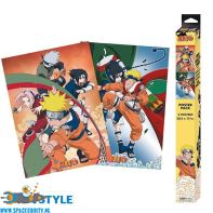 anime-winkel-amsterdam-geek-nerd-Naruto Shippuden chibi poster set team 7