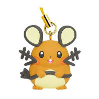 Pokemon petanko mascot keychain Dedenne