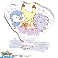 Pokemon Poke Peace mini acryl stand series 2 Piplup, Pikachu en Espurr