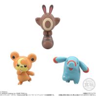 Pokemon Scale World Johto Region 2 figuren Teddiursa, Sentret and Phanpy