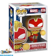 te koop-amsterdam-winkel-speelgoed-funko-Pop! Marvel Gingerbread Captain Marvel (holiday) bobble head figuur