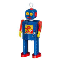 Robot Neutron met wind-up functie