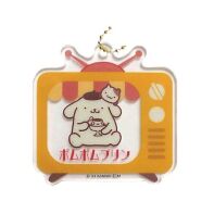 Sanrio characters Fancy retro TV acryl sleutelhanger Pompompurin