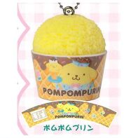 Sanrio characters ice cream keychain Pompompurin