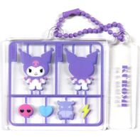 Sanrio characters modelkit stijl acryl sleutelhanger Kuromi