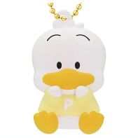 Sanrio characters petanko mascot keychain Team Yellow Pekkle