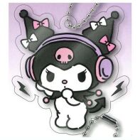 Sanrio Kuromi acryl sleutelhanger #2 Headphone