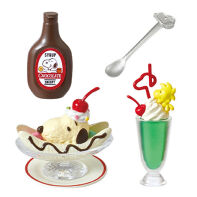 Snoopy Re-Ment American Sweets Shop #3 Banana Split