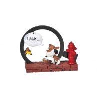 Snoopy Re-Ment Frame Art #4 Magnifying Glass