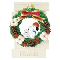 Snoopy Re-Ment Wreath collection #4 Snowman