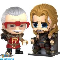 Thor Ragnarok cosbaby mini figuren set Stan Lee & Thor