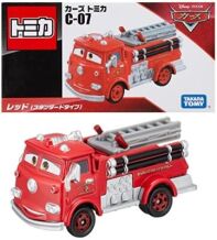 Disney Pixar Cars Tomica Red Fire Engine C 07