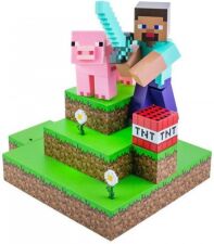 amsterdam-games-merch-winkel-Minecraft Steve diorama lamp