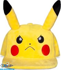 Pokemon snapback cap Pikachu boos gezicht space oddity amsterdam