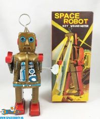 Space Robot (goud) met wind-up functie