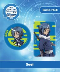 That Time I Got Reincarnated as a Slime badge pack Soei