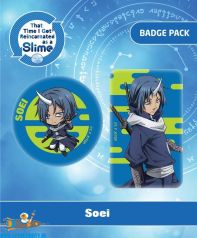 That Time I Got Reincarnated as a Slime badge pack Soei