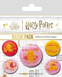 Harry Potter badge pack Witty Witchcraft