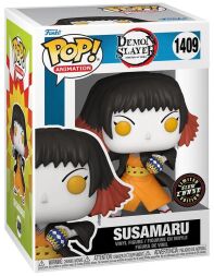 Pop! Animation Demon Slayer vinyl figuur Susamaru limited glow chase