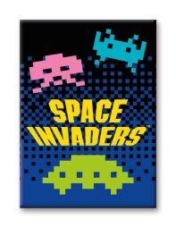 Space Invaders magneet Aliens
