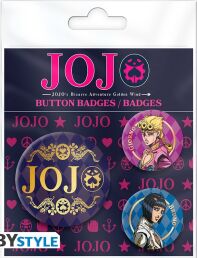 JoJo's Bizarre Adventure badge pack Golden Wind
