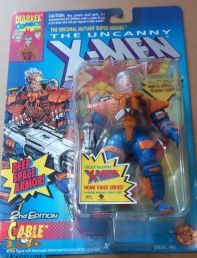 amsterdam-action-figure-toy-store-te koop-ik zoek-Marvel X-Men vintage actiefiguur X-Force Cable 2nd edition