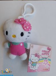 Hello Kitty pluche sleutelhanger roze