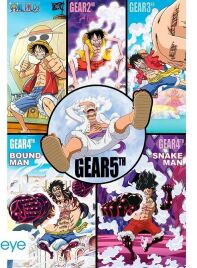 One Piece poster Gear 5th history