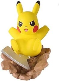 Pokemon capsule Act mini figuur Pikachu Iron Tail