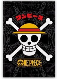 One Piece magneet Strawhat Skull
