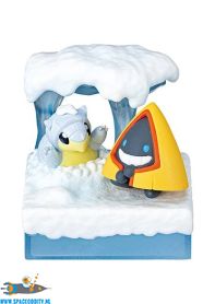 Pokemon Re-Ment World 3 Frozen snow field Alola Sandshrew & Snorunt