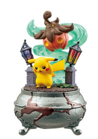 Pokemon Re-Ment Little Night collection series 2 #1 Pikachu & Pumpkaboo