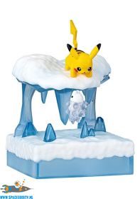 Pokemon Re-Ment World 3 Frozen snow field Pikachu & Snom