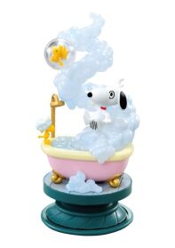 Snoopy Re-Ment Spiral Diorama #5 Bubble Bath