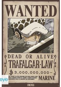 One Piece poster Wanted Law Wano