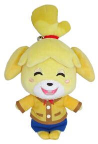 Animal Crossing pluche Isabelle smiling