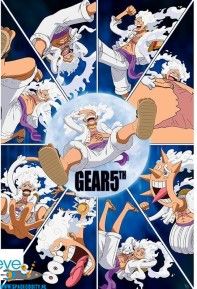 One Piece poster Gear 5th