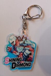 Jojo's Bizarre Adventure acryl sleutelhanger Shining Diamond