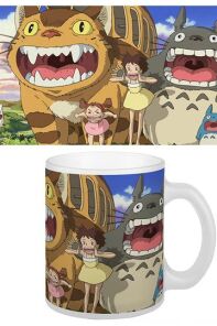 Totoro  beker/mok Catbus & Totoro-anime-merch-ghibli-mug