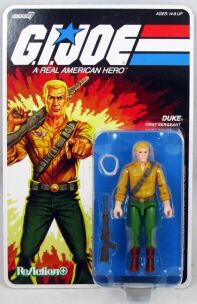 G.I. Joe ReAction actiefiguur Duke