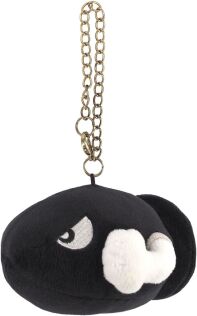 Super Mario pluche All Star collection keychain Bullet Bill