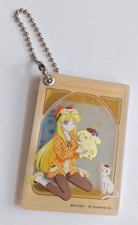 Sailor Moon sleutelhanger spiegel Sailor Venus and Pompompurin