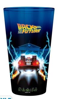 Back to the Future drinkglas