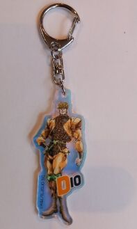 Jojo's Bizarre Adventure acryl sleutelhanger Dio