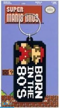 Super Mario Bros keychain