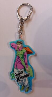 Jojo's Bizarre Adventure acryl sleutelhanger Rohan Kishibe