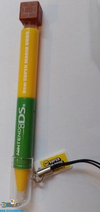 Super Mario Bros DS stylus pen brick block
