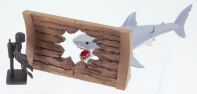 Jaws gashapon figuur Fear of the Sea